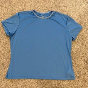 Patagonia Women’s Capilene Short Sleeve Blue Tee